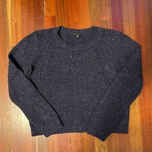 Theory | Mavis Crewneck Sweater, Purple Fleck